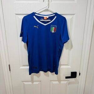 Puma - Italy National Soccer Team Jersey for Ladies, Size M, Good Condition